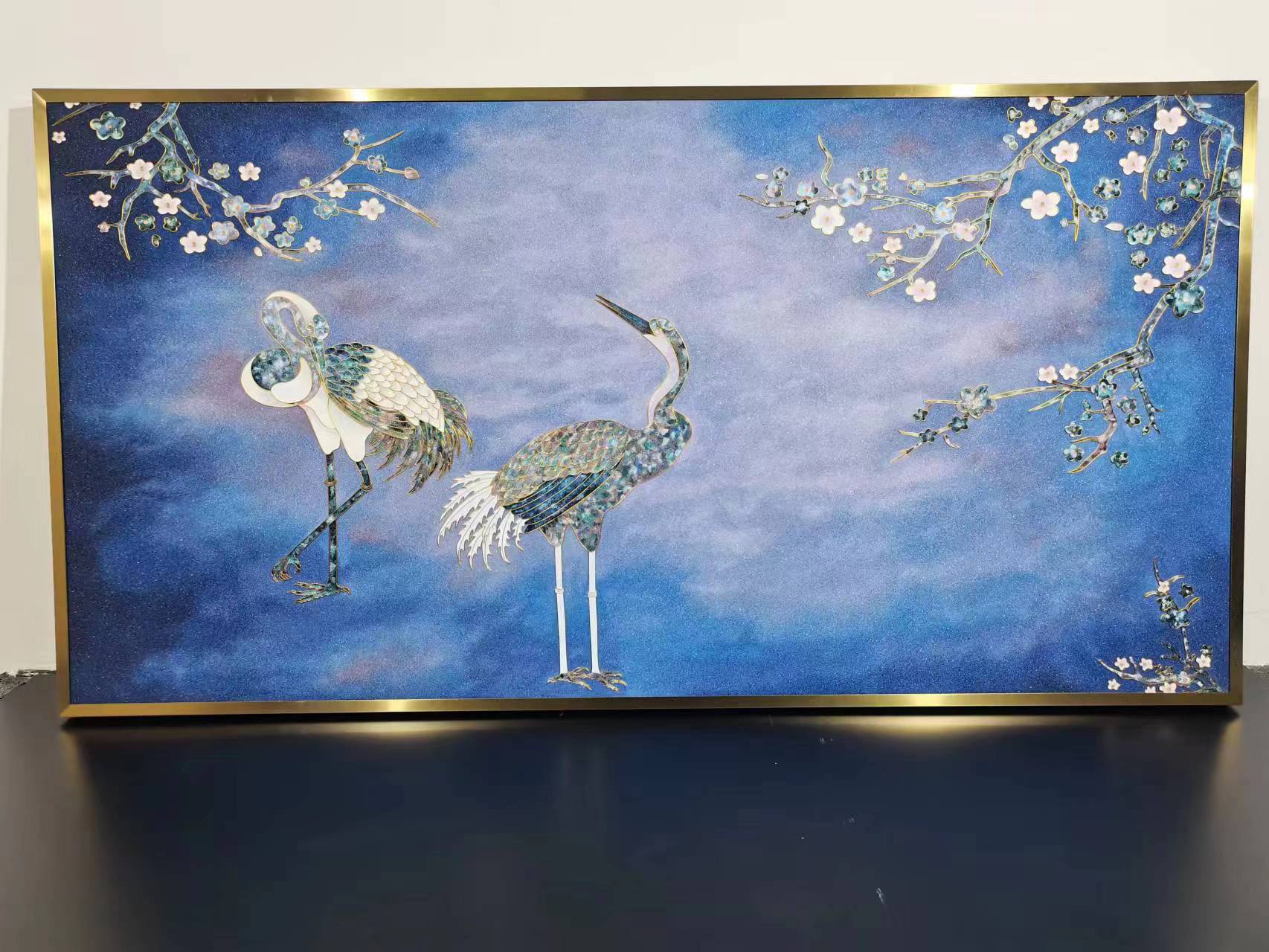 Chinese traditional handicraft enamel colored artworks（Intangible cultural and artistic works）
