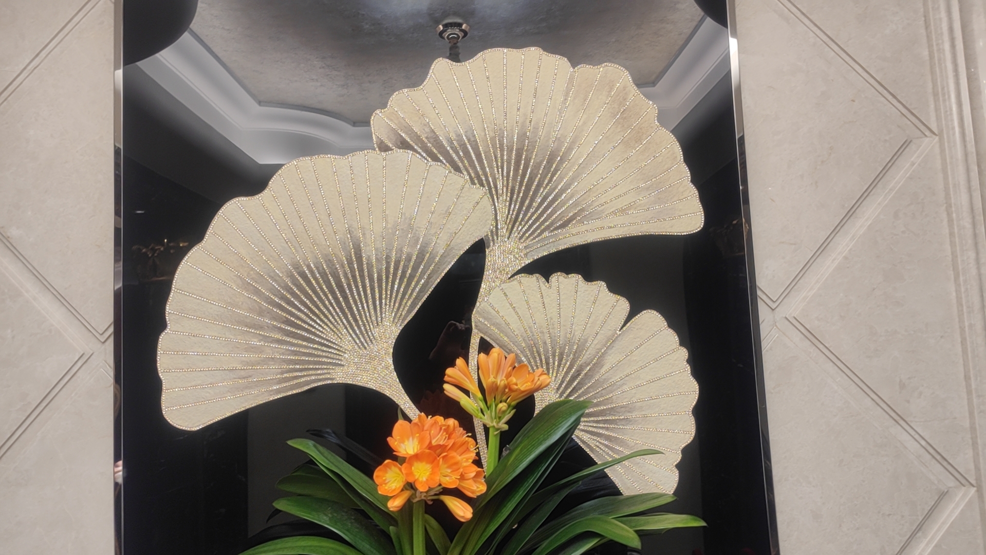 Customized Swarovski crystal Arts